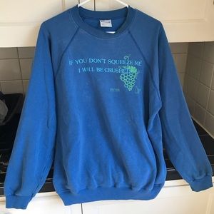 Vintage Oliver Winery Crewneck Sweater